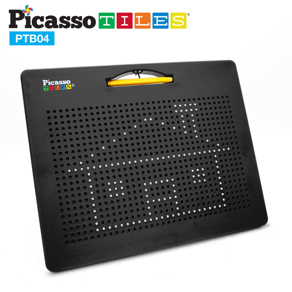 PicassoTiles - PicassoTiles Large Double-Sided Magnetic Drawing Board
