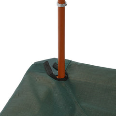 Interlocking Sandbox with Cover and Umbrella