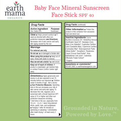 Baby Face Mineral Sunscreen Stick SPF 40 - Kiwi'z Klozet