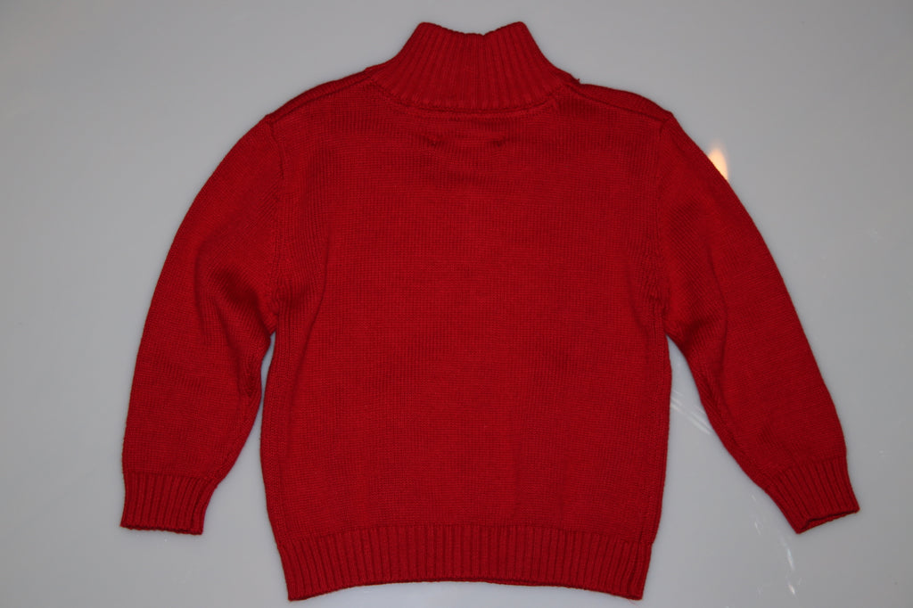 Zippered Pullover Sweater - Kiwi'z Klozet