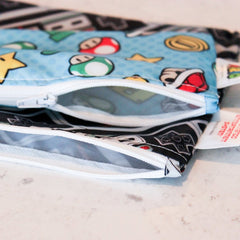 Nintendo Reusable Snack Bag, Small 2 Pack: Super Mario
