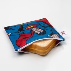 DC Comics Reusable Snack Bag, 3 Pack: Superman
