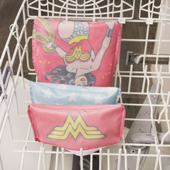 DC Comics Reusable Snack Bag, 3 Pack: Wonder Woman