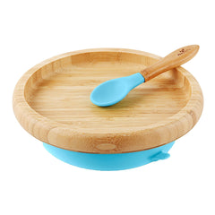 Bamboo Suction Classic Plate + Spoon