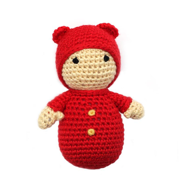 Baby Bear w/Hat - Red