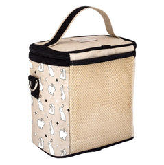 Bunny Tile Cooler Bag (Small) - Raw Linen